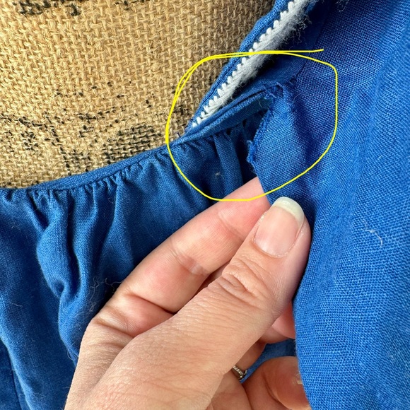 FARM Rio Blue Embroidered Maxi Dress - Picture 6 of 10